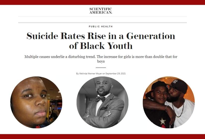 black children mental health image